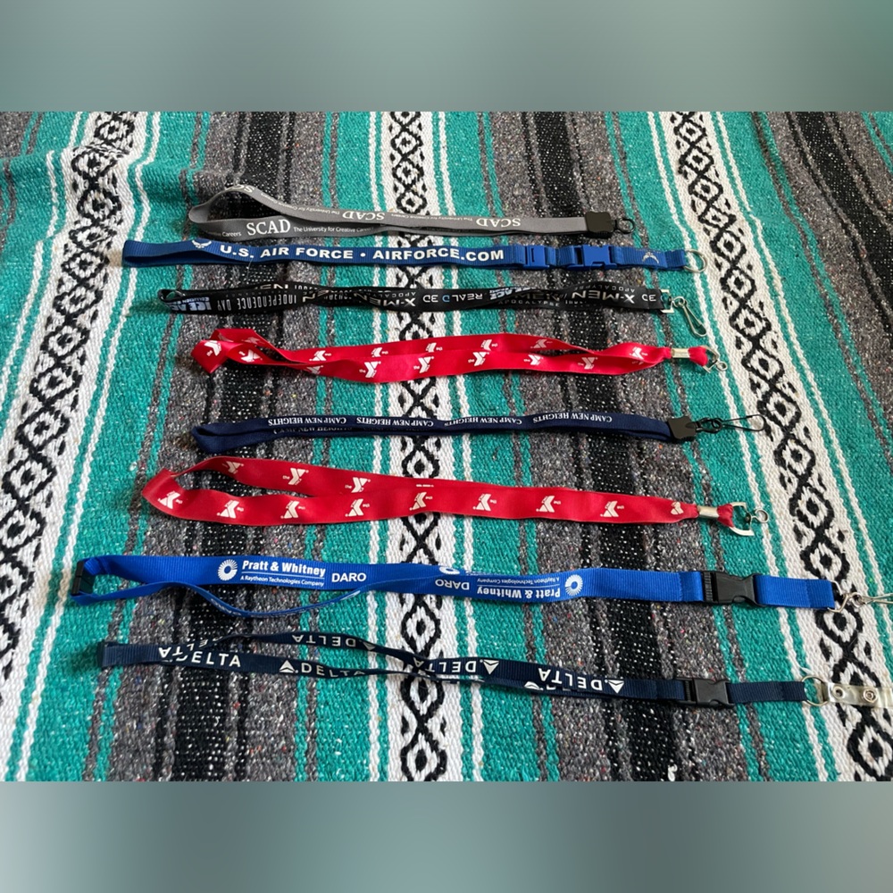 Lot of Lanyards